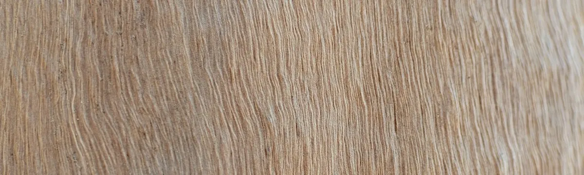 Detail van lichte eiken nerf